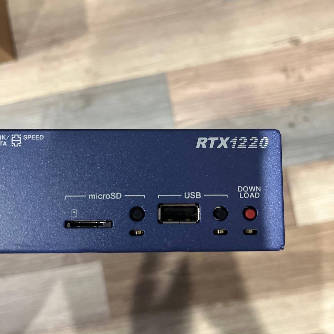 YAMAHA RTX1220 ルーター 8ポート　箱無し