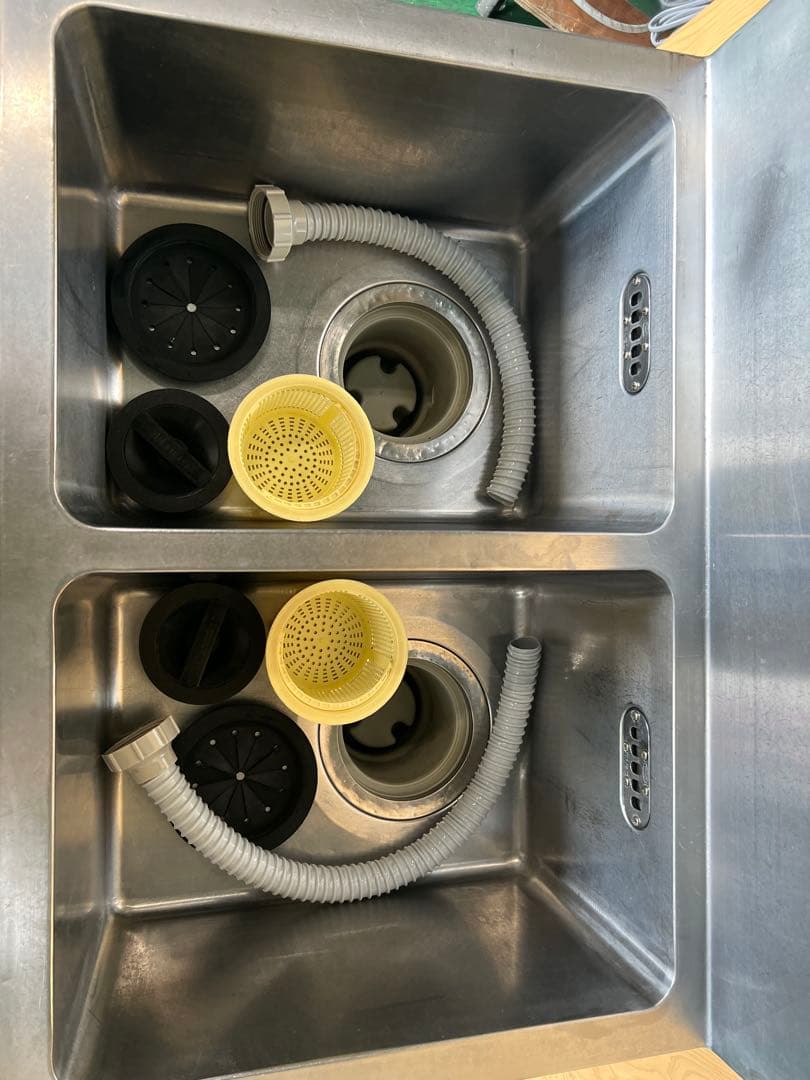 2槽シンク 800x600x785(+150)