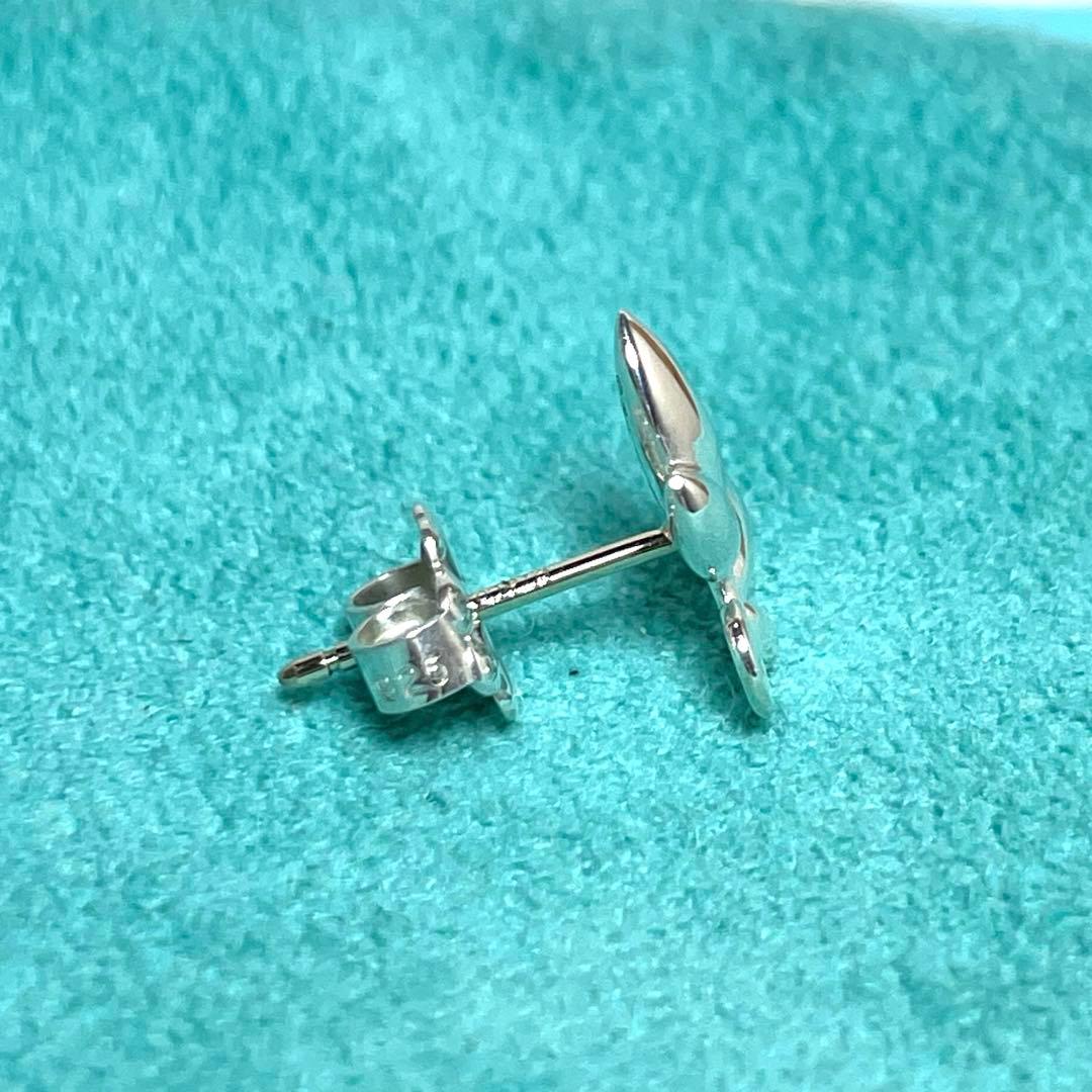 【極美品】ティファニー　オリーブリーフピアス片耳　シルバー925