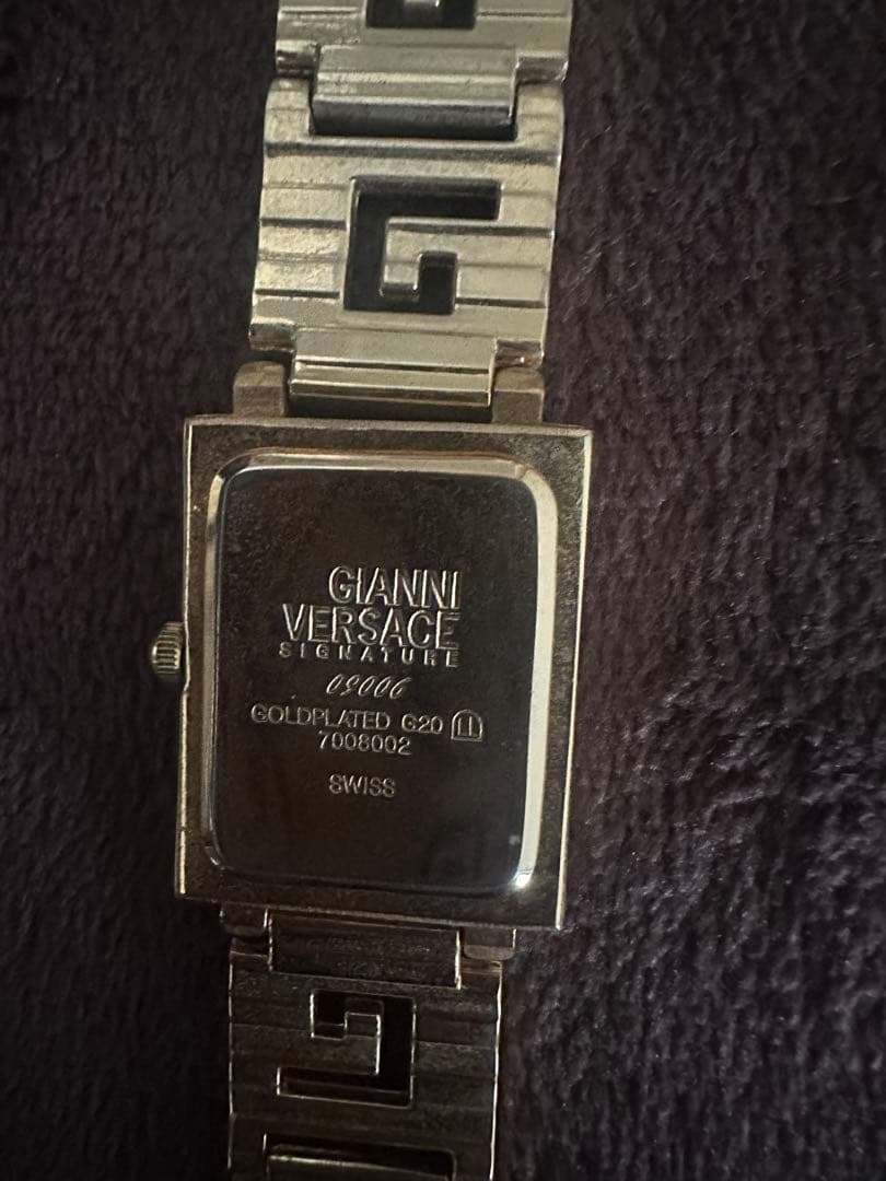 希少 GIANNI VERSACE　ヴェルサーチ　腕時計