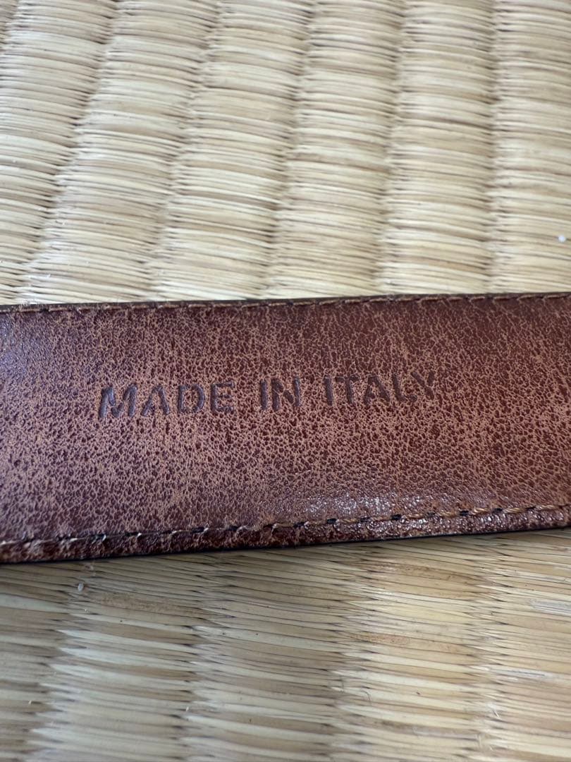 クロコダイルベルト　イタリア製　ZADEH