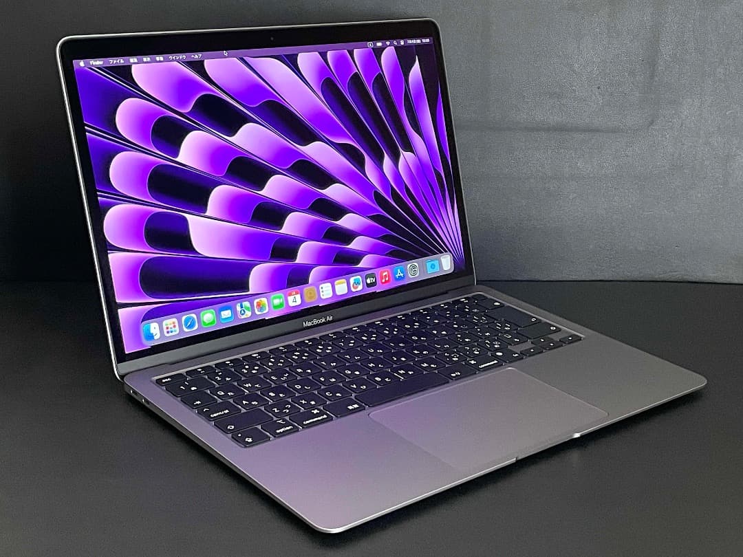 【美品】MacBook Air（M1,2020） 13.3㌅ 512GB CTO