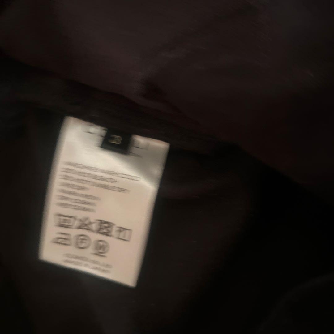 COMOLI モールスキン5Pパンツ　黒　サイズ3 2024FW