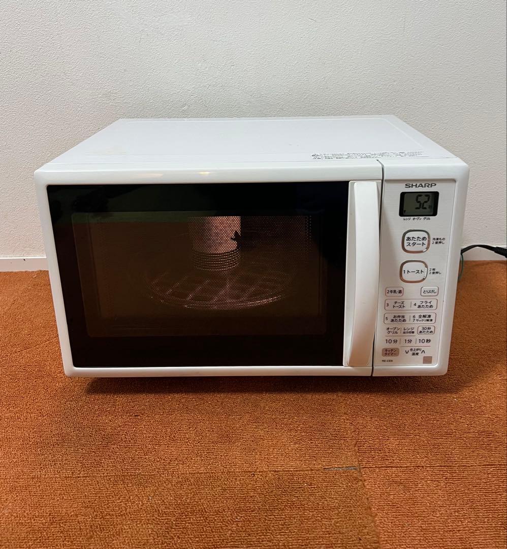 シャープ 2019年製 オーブンレンジRE-CE6-KW 電子レンジ