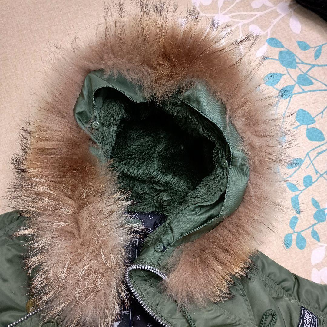 ALPHA ✕ X-GIRL N-3B ミリタリージャケット M