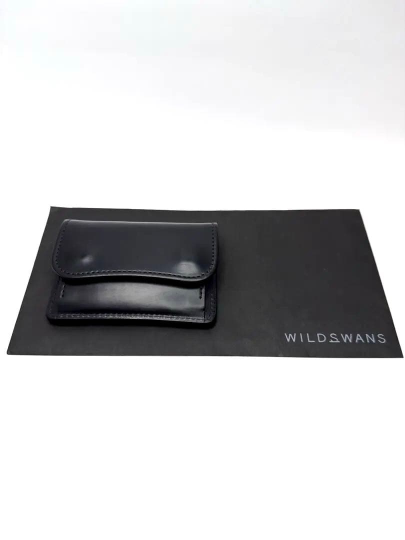 【さち】WILD SWANS タング シェルコードバン 黒