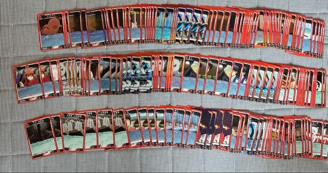 ユニオンアリーナ　銀魂 SR以下 4枚セット+おまけ　プレイ用