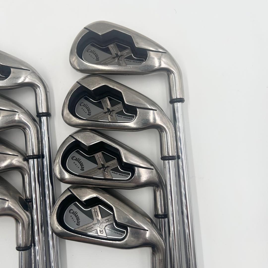 名機　キャロウェイ X-18 PRO SERIES 8本アイアンセット