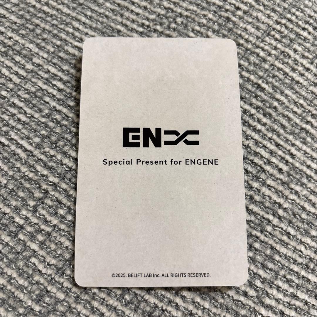 ヒスン　ENHYPEN アンケート特典　Heeseung