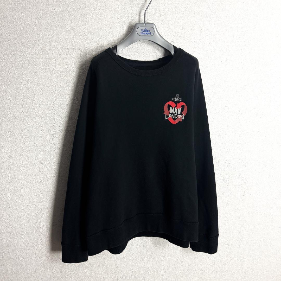 【美品☆大人気デザイン☆ハートオーブ刺繍】ヴィヴィアンウエストウッド スウェット