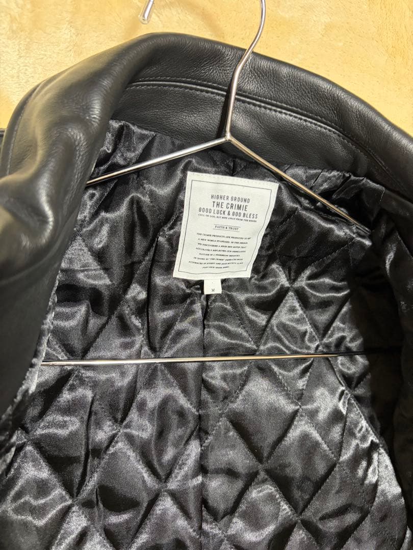 CRIMIE シングルライダースジャケット