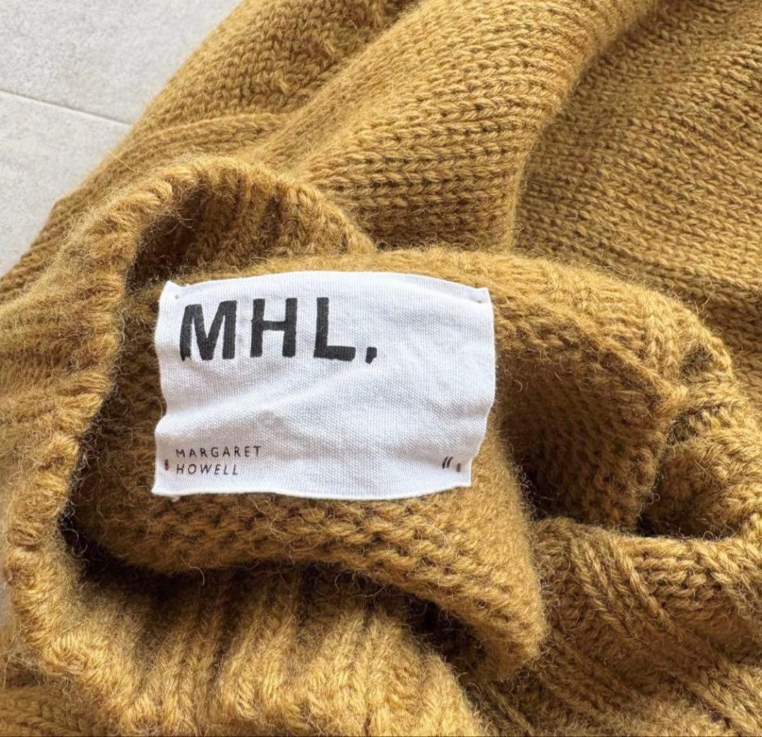 ✨大人可愛い✨MHL ニット マスタード Ⅱ