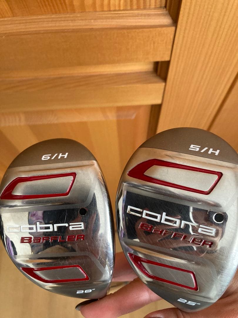 cobraコブラBUFFLER ５番 ６番ユーティリティ2本セット Rシャフト