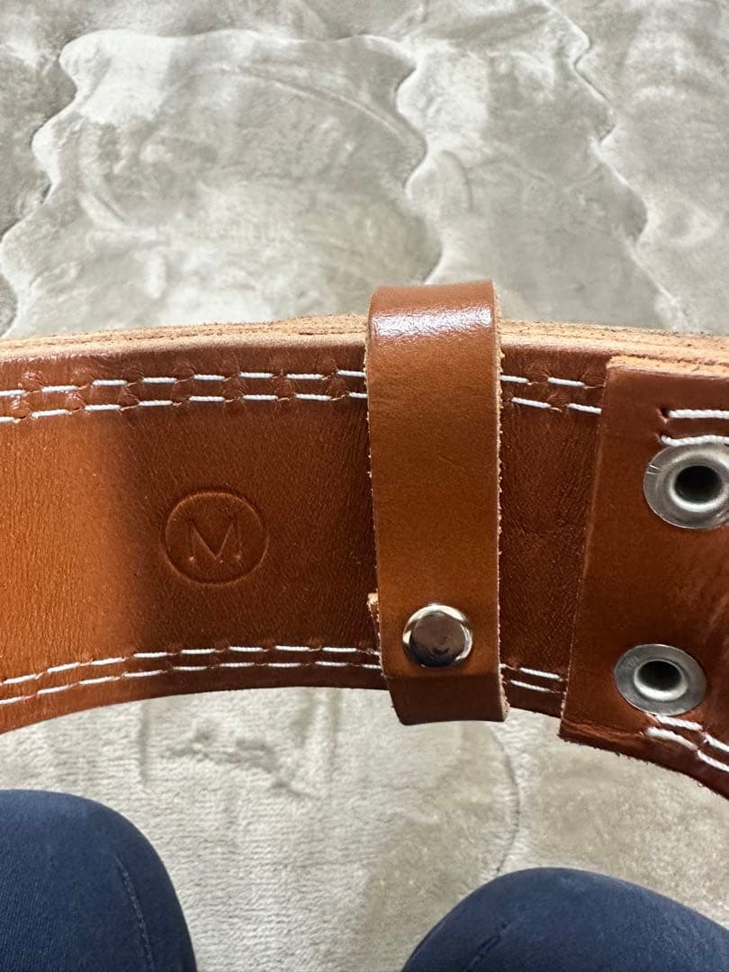 GOLD'S GYM プロレザーベルト Mサイズ　ゴールドジム