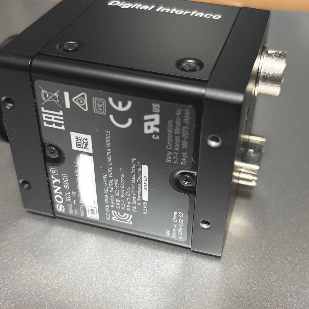 美品SONY XCL-S900 CameraLink900万画素モノクロ　産業用