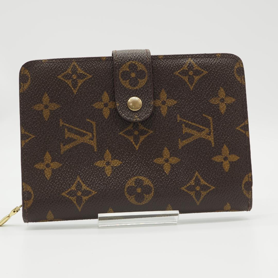 ルイヴィトン モノグラム ポルトパピエ ジップ 二つ折り財布