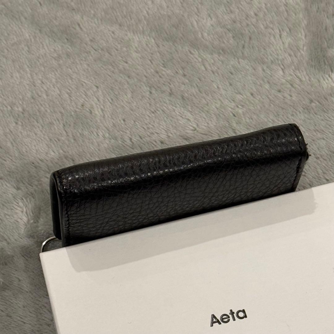 ⭐️新品未使用⭐️　Aeta　アエタ　ケース　PG13　カウレザー　ブラック