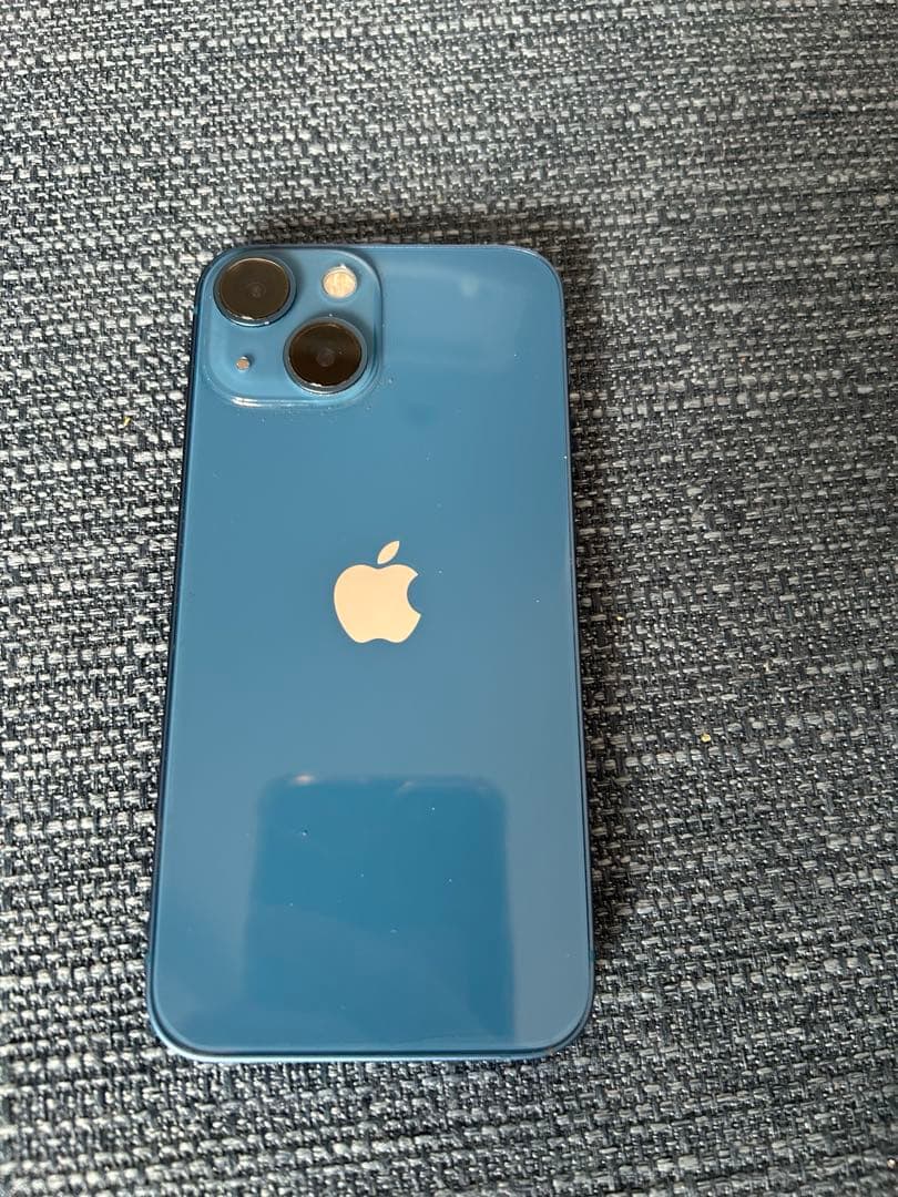 iPhone13mini 256GB ブルー SIMフリー 箱有美品