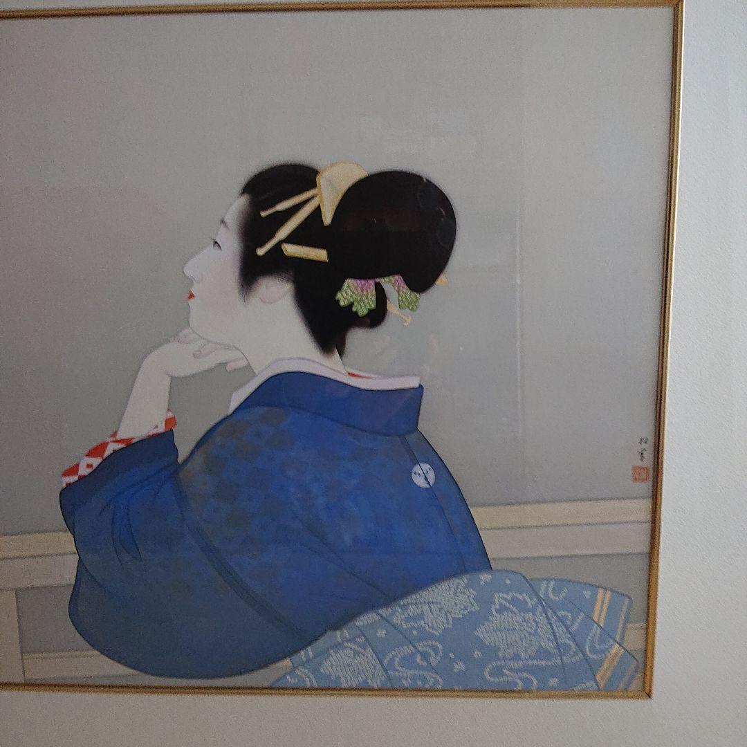 user_！上村松園 待月 足立美術館 アート 日本画 額