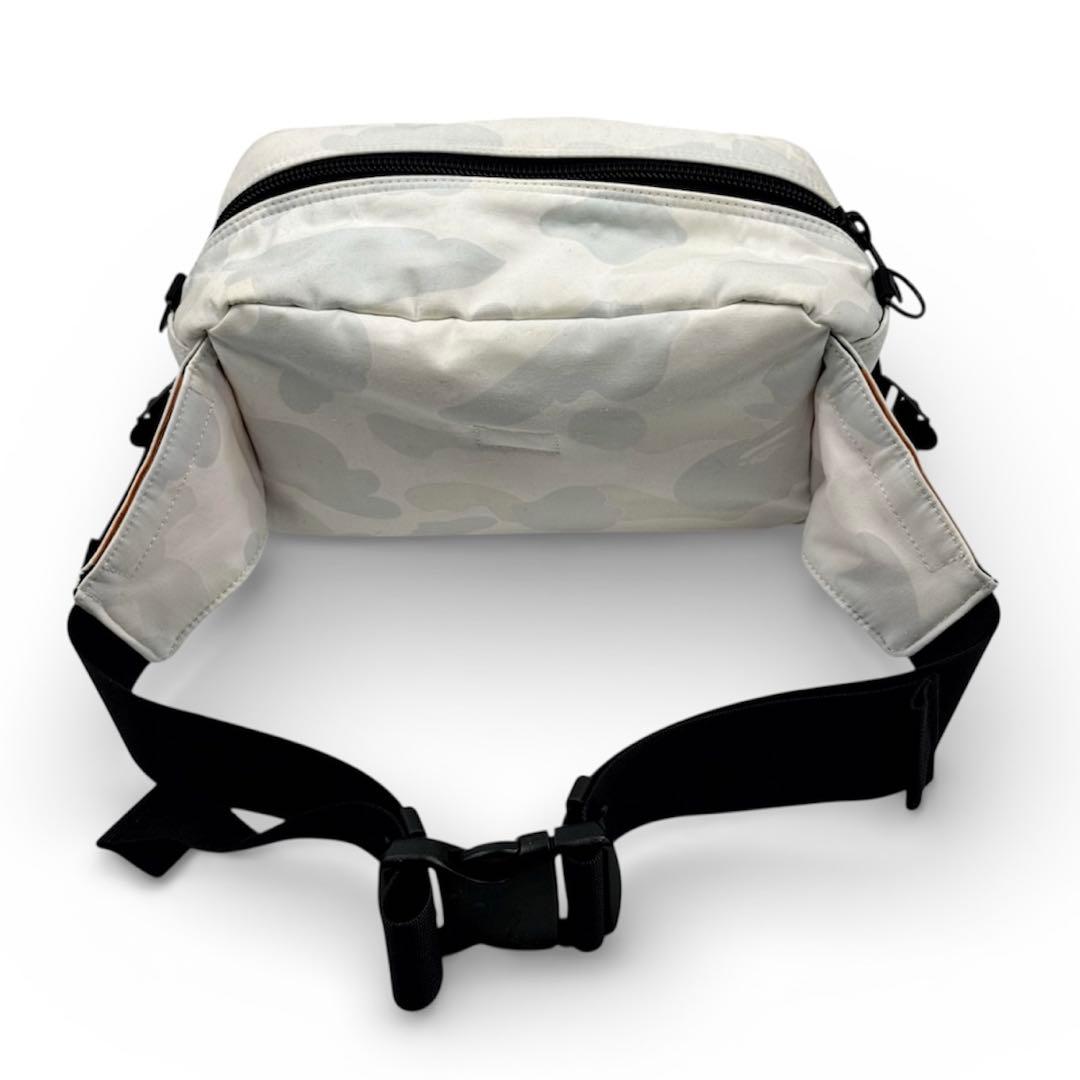 未使用級 PORTER×A BATHING APE ウエストバッグ ボディバッグ