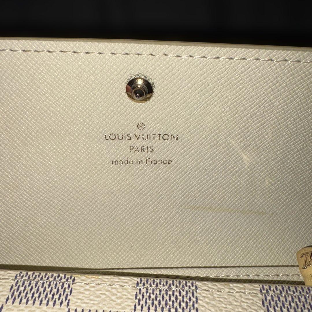 LOUIS VUITTON ダミエ・アズール 三つ折り財布