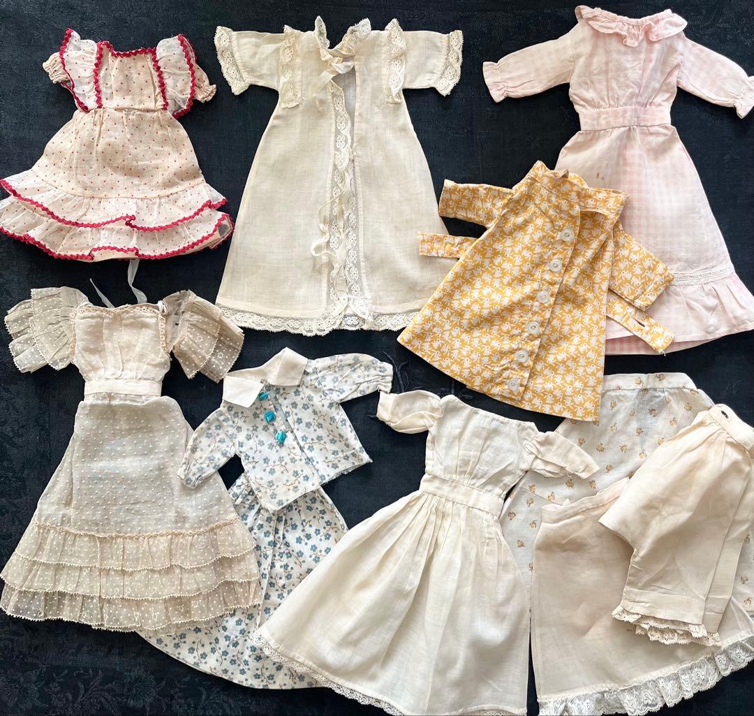 アンティーク人形ドレス チャイナヘッドパリアンビスクドールショルダーペグドール
