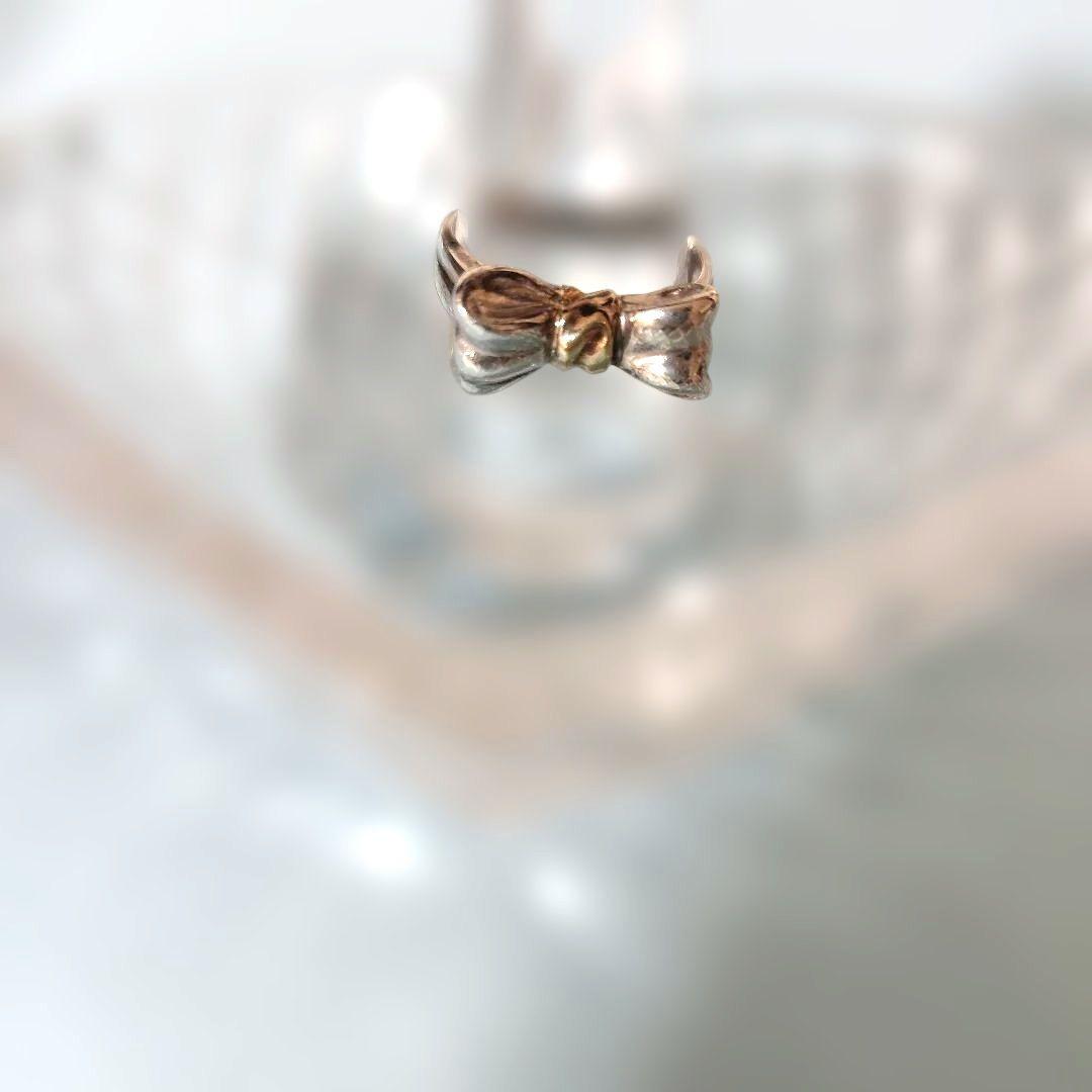 Tiffany & Co. リボンリング　10号 ヴィンテージ