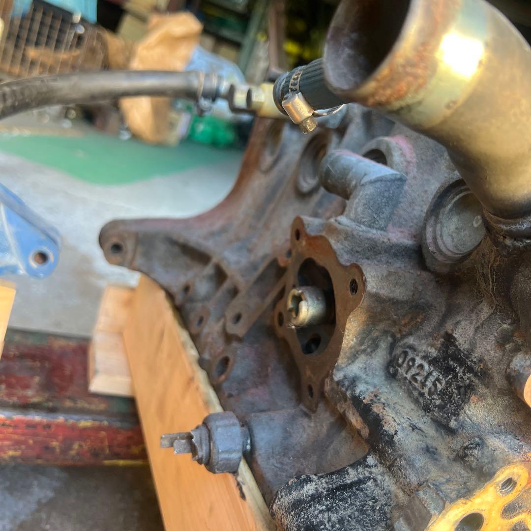 メカチューン エンジン 2機 日産CA18 機械式 ターボ 本体 シルビア