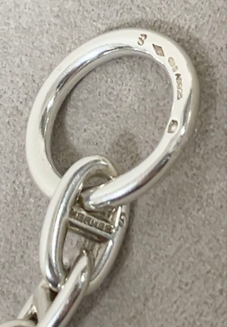 HERMES エルメス シェーヌダンクル ブレスレット PM 18 マルジェラ期