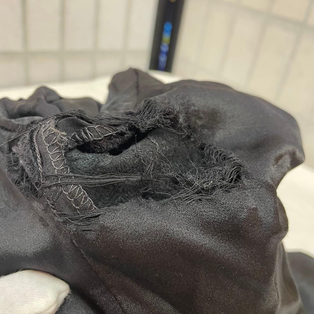 【内張り破れ】クロムハーツ レザー シングルライダース レディースM