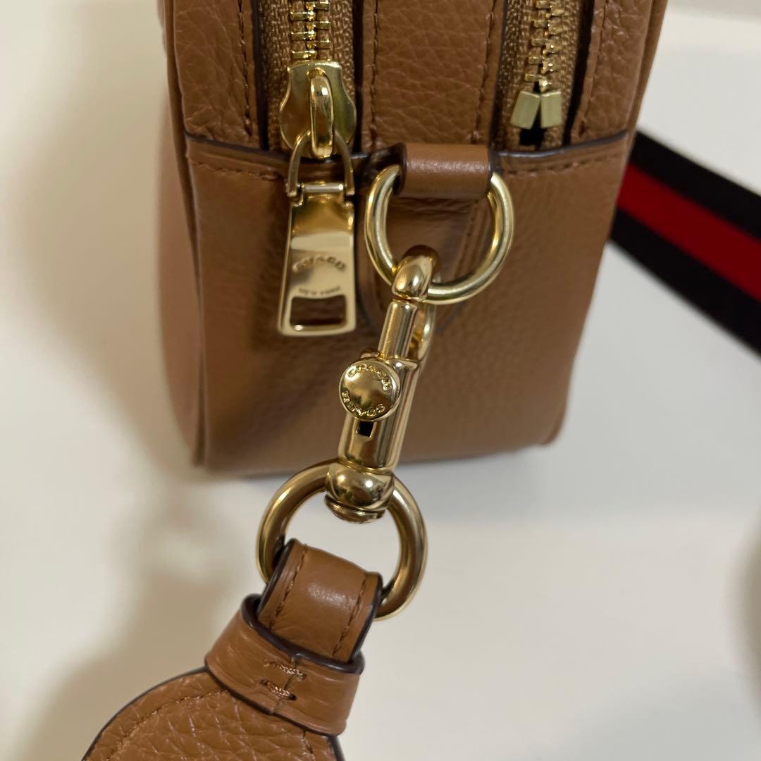 COACH ショルダーバッグ キャメル ブラウン 美品