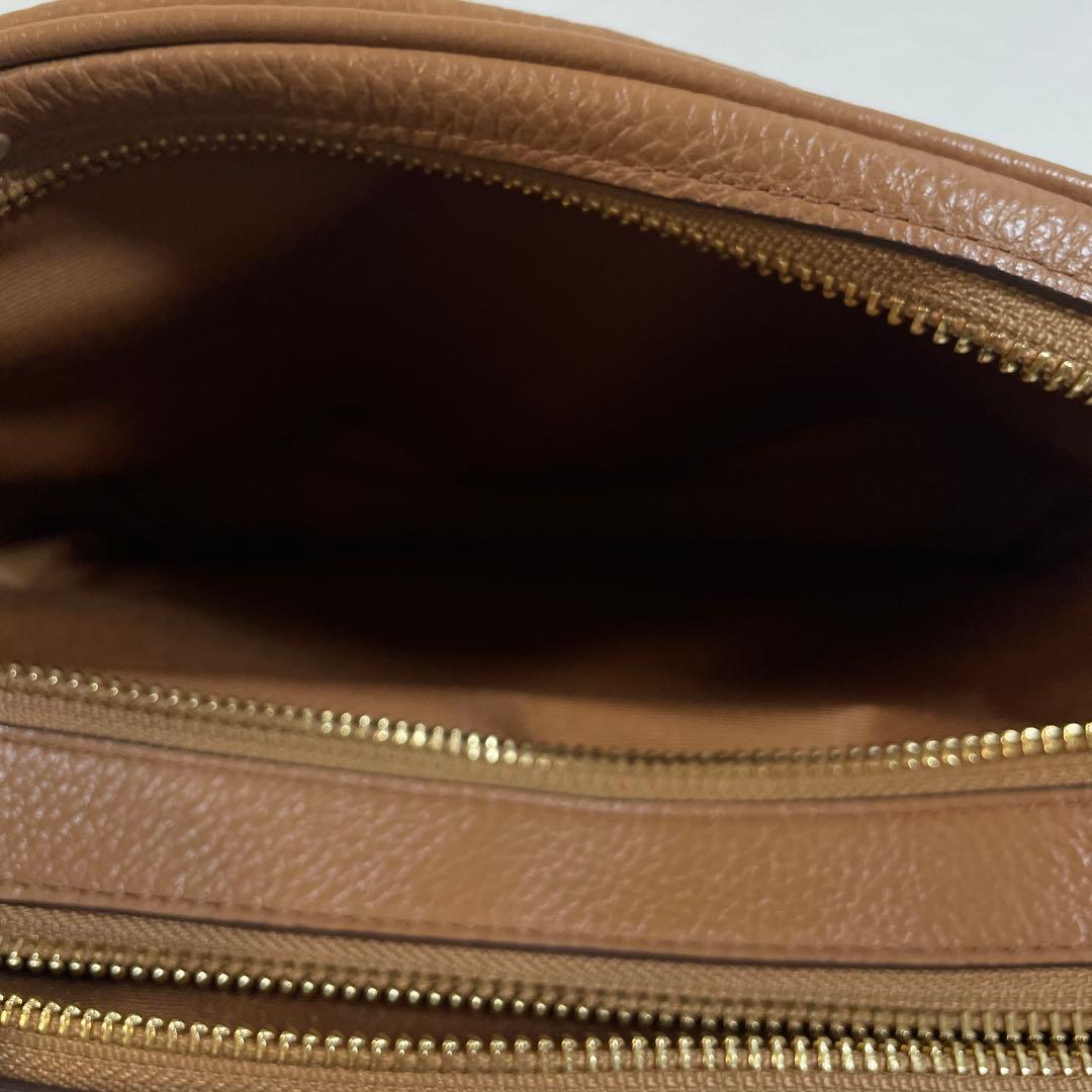 COACH ショルダーバッグ キャメル ブラウン 美品