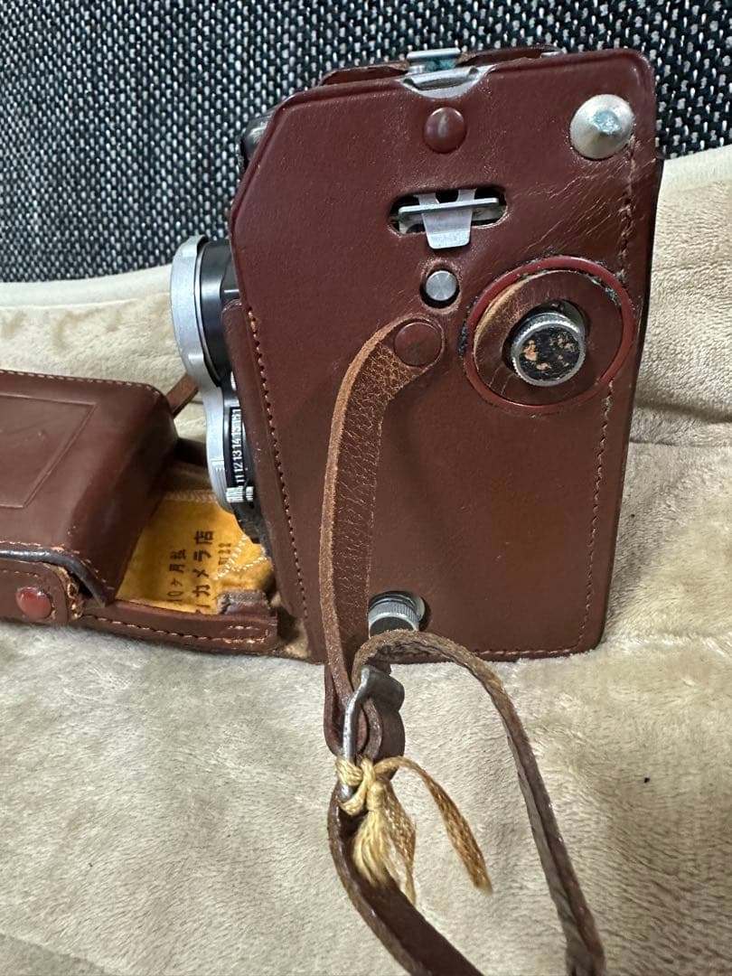 ドイツ製 Rolleicord 二眼レフカメラ ローライコードレザーケース付き