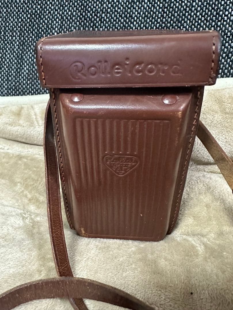 ドイツ製 Rolleicord 二眼レフカメラ ローライコードレザーケース付き
