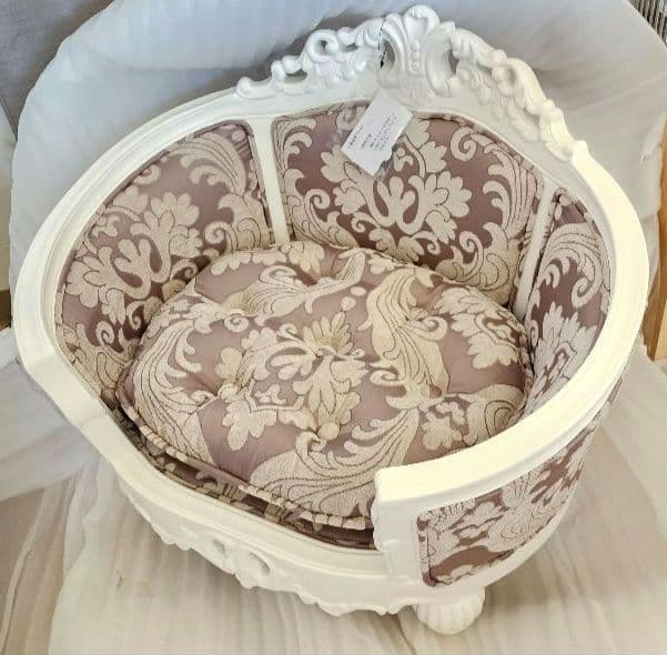 高級 フレンチ ロココ ミニ ソファー 飾り スーパードルフィー 子供 ペット