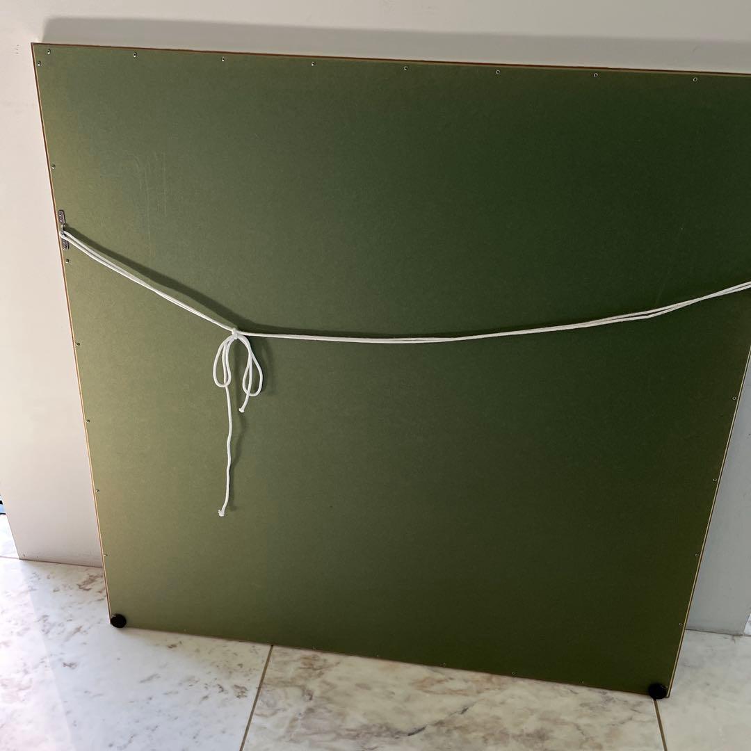 エルメス カレ90 スカーフ 額装品 大西洋の出会い デザイン アート作品