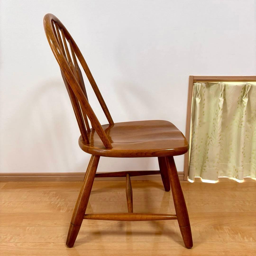 柏木工 KASHIWA ウィンザーチェア ダイニングチェア ビンテージ ①