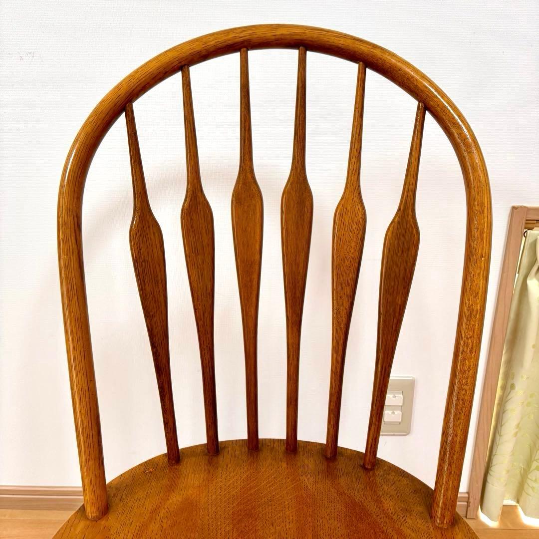 柏木工 KASHIWA ウィンザーチェア ダイニングチェア ビンテージ ①