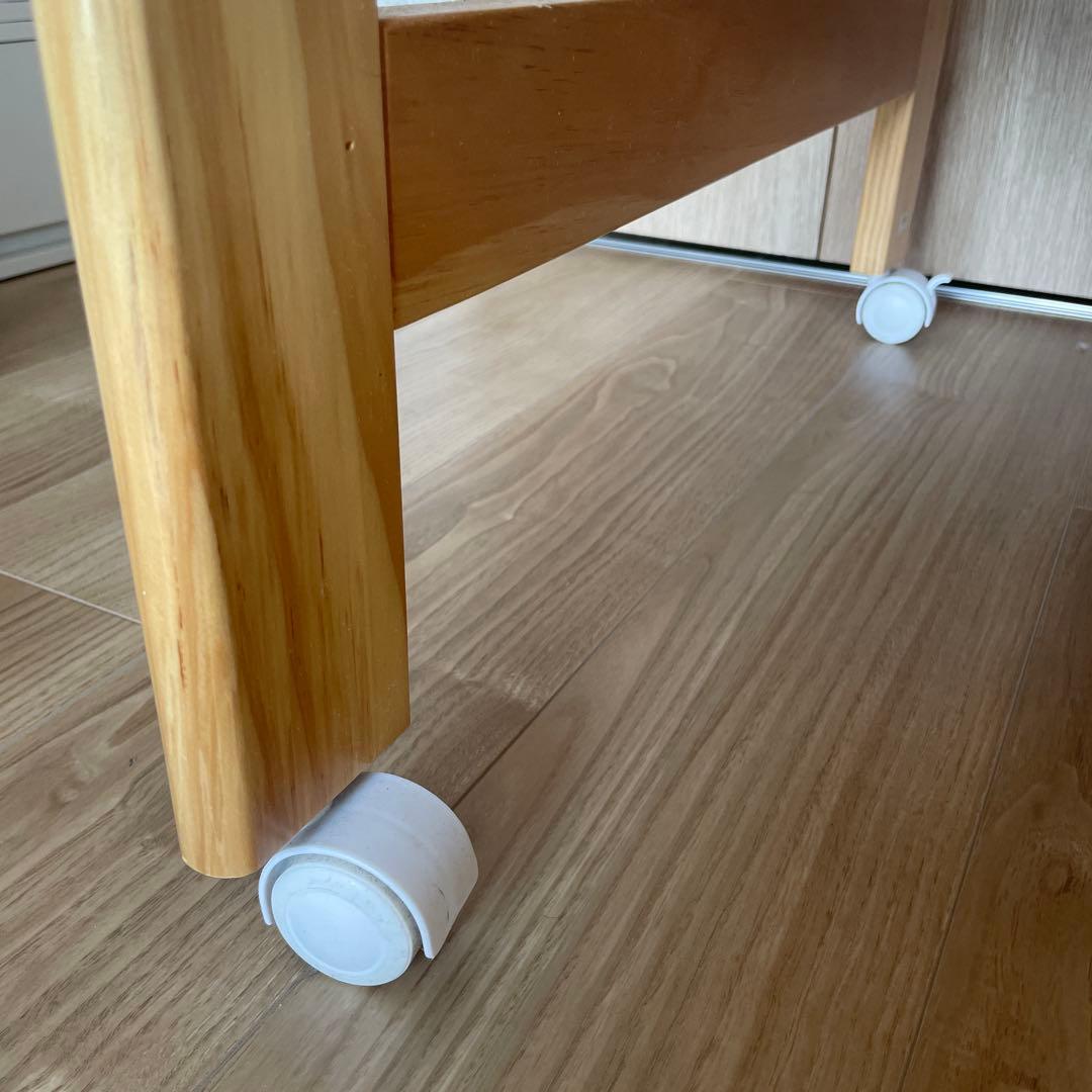 【引き取り希望】カトージ ベビーベッド ハイシートミニベッド