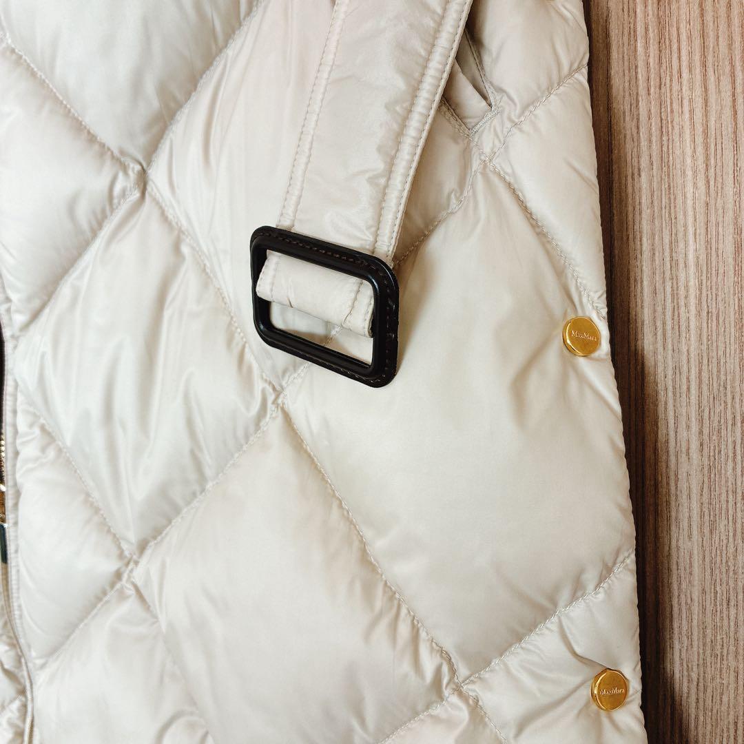 マックスマーラ　the cube 34 テクニカルキャンバスダウンジレ