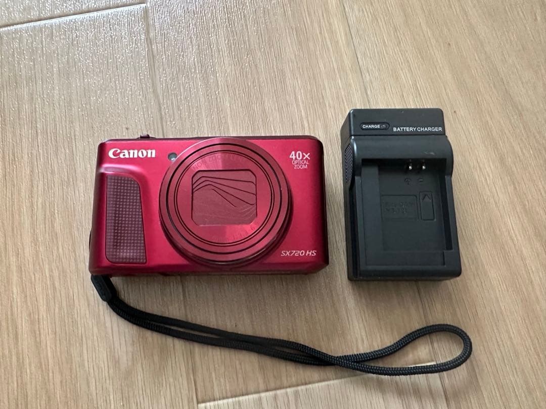 【美品】 Canon PowerShot SX720 HS レッド
