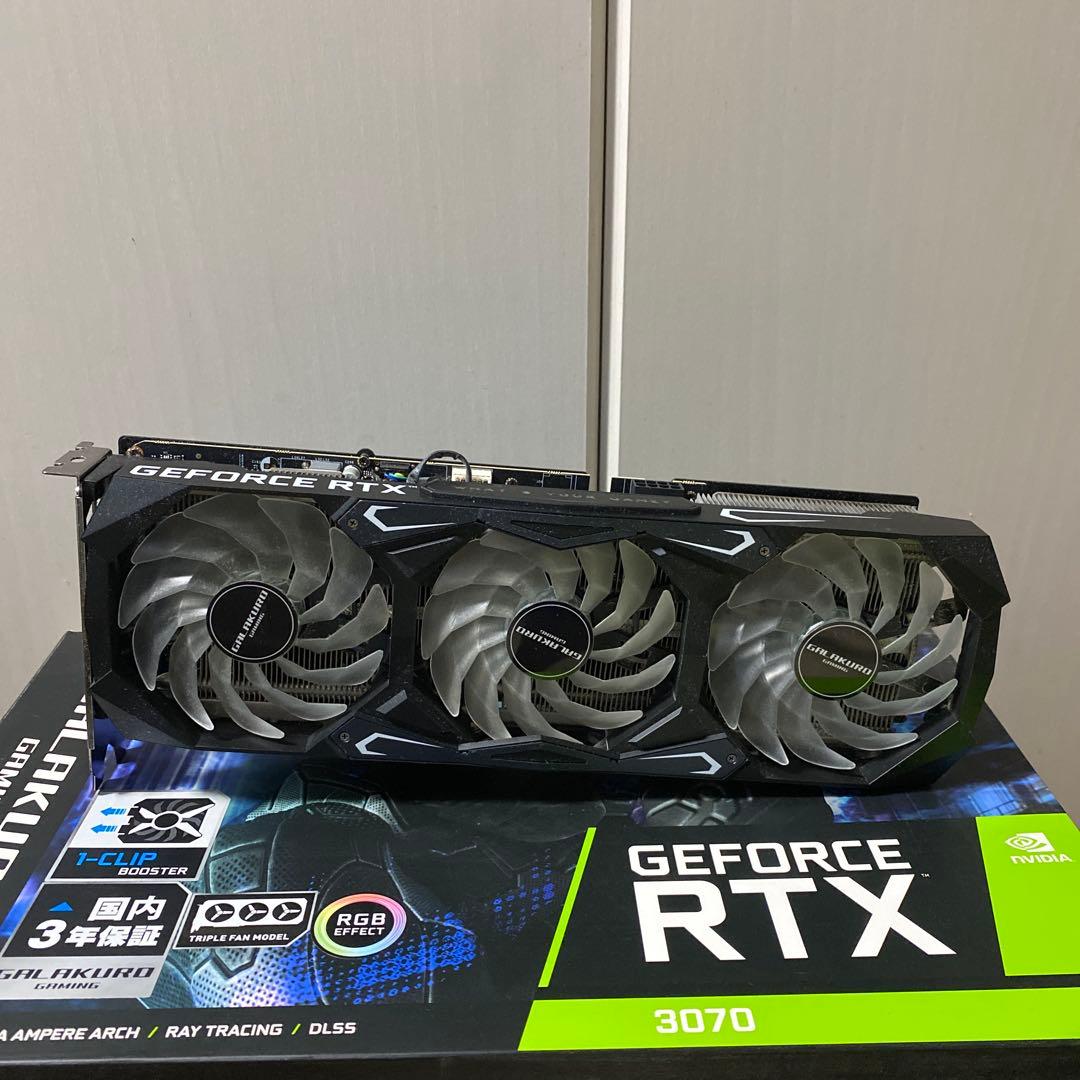 GALAKURO GeForce RTX 3070 本体