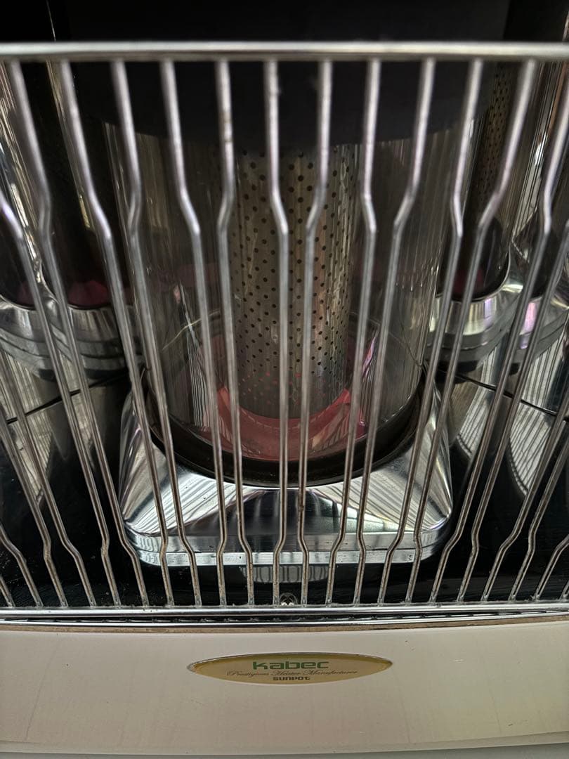 【東北限定】kabec ストーブ UFH-112TBFM D ホワイト