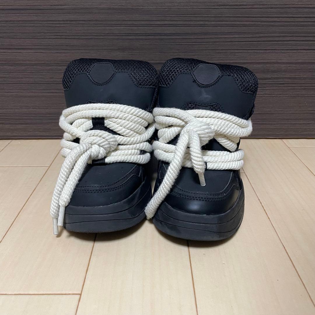 ‼️最安値‼️【✨超人気✨】ZARA スケート　ロープ　スニーカーシューズ