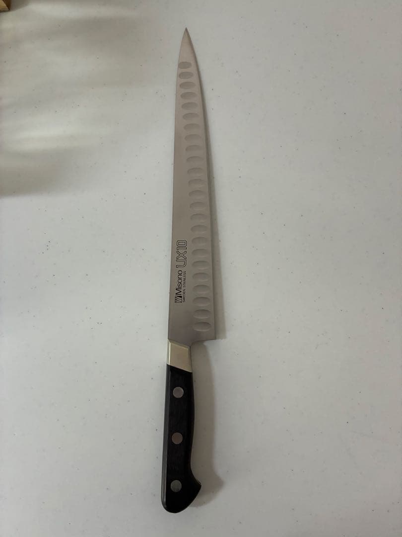 か*す様 misono ux10 サーモン筋引き 9寸 270mm