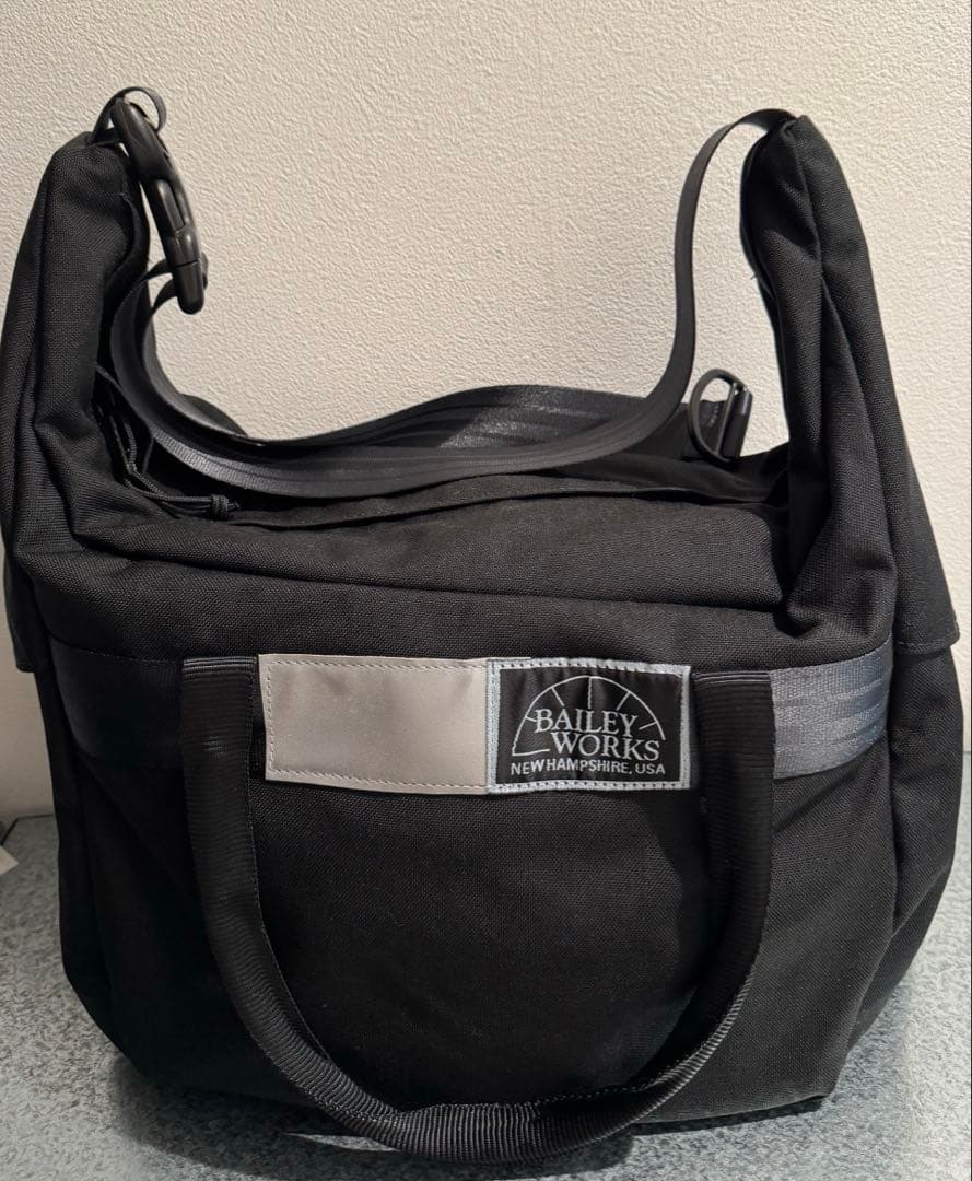 BAILEY WORKS Whale Mouth Duffel XS ブラック