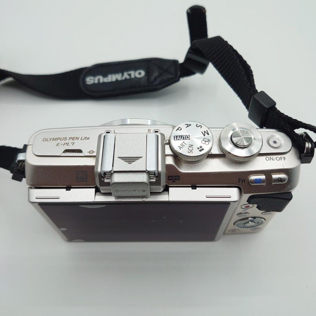 OLYMPUS PEN Lite E-PL7 ブラックミラーレス一眼カメラ