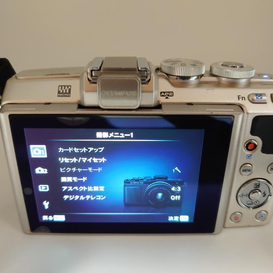 OLYMPUS PEN Lite E-PL7 ブラックミラーレス一眼カメラ
