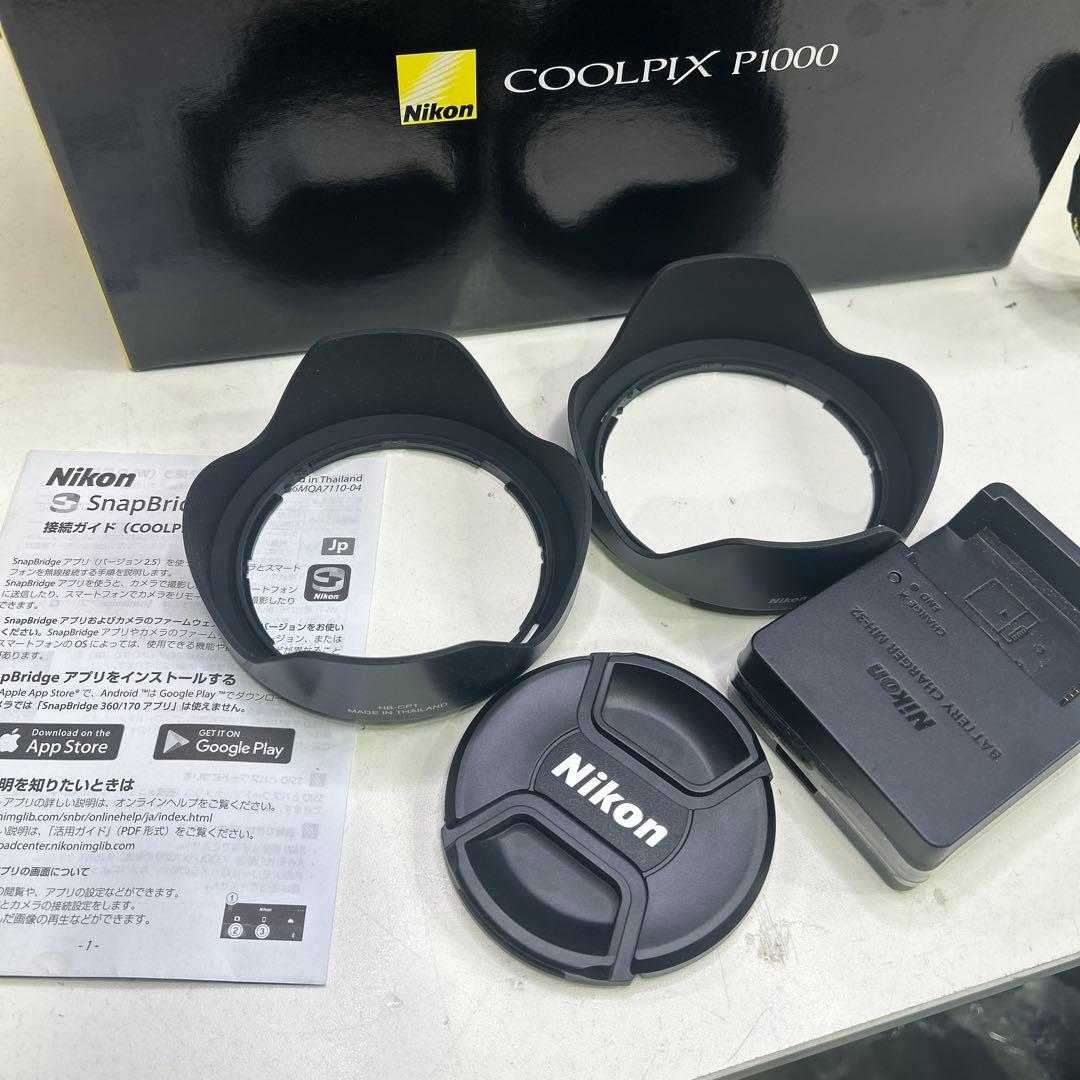 6452【極美品】Nikon ニコン COOLPIX P1000 SD32GB