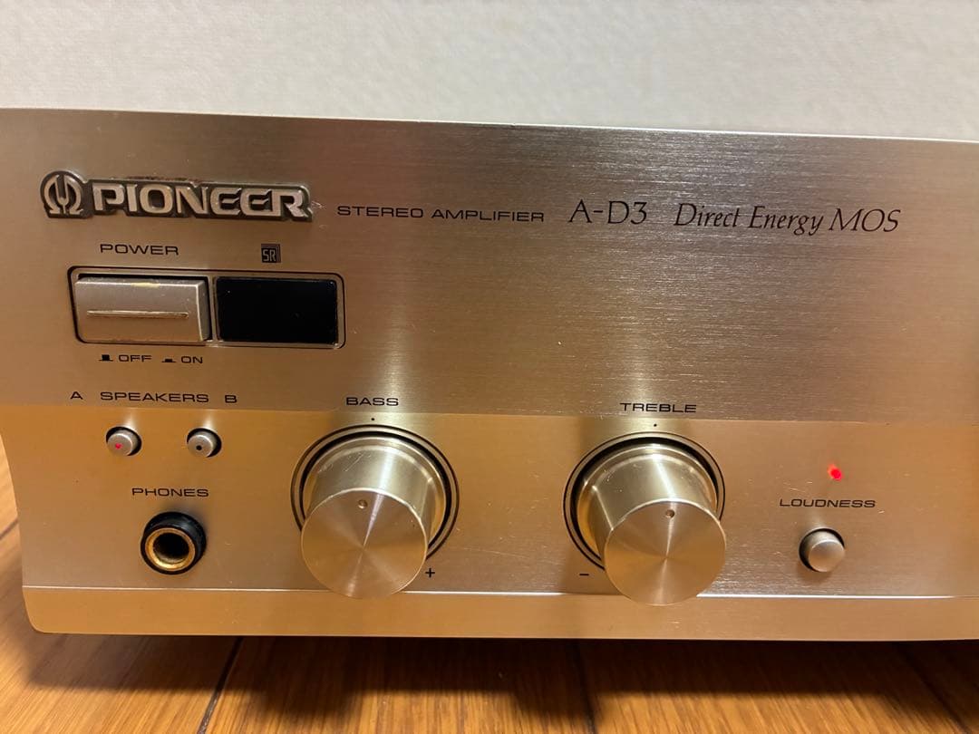 音出し＆動作確認OK パイオニアPioneer A-D3 ステレオアンプ動作
